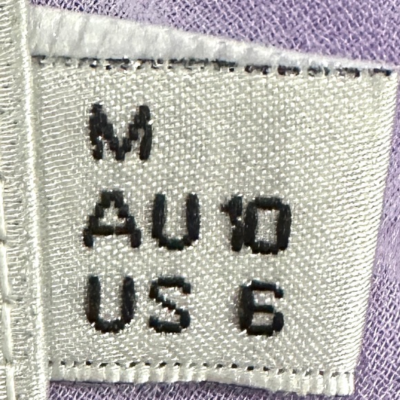 Hello Molly Night In Cabana Lilac Satin Dress - Picture 6 of 10